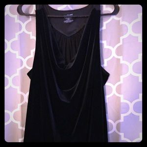 Lane Bryant velvet shirt